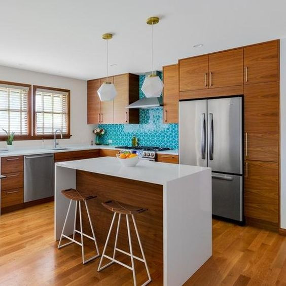 Mid Century Modern Kitchen Backsplash
 73 Stylish And Atmospheric Mid Century Modern Kitchen