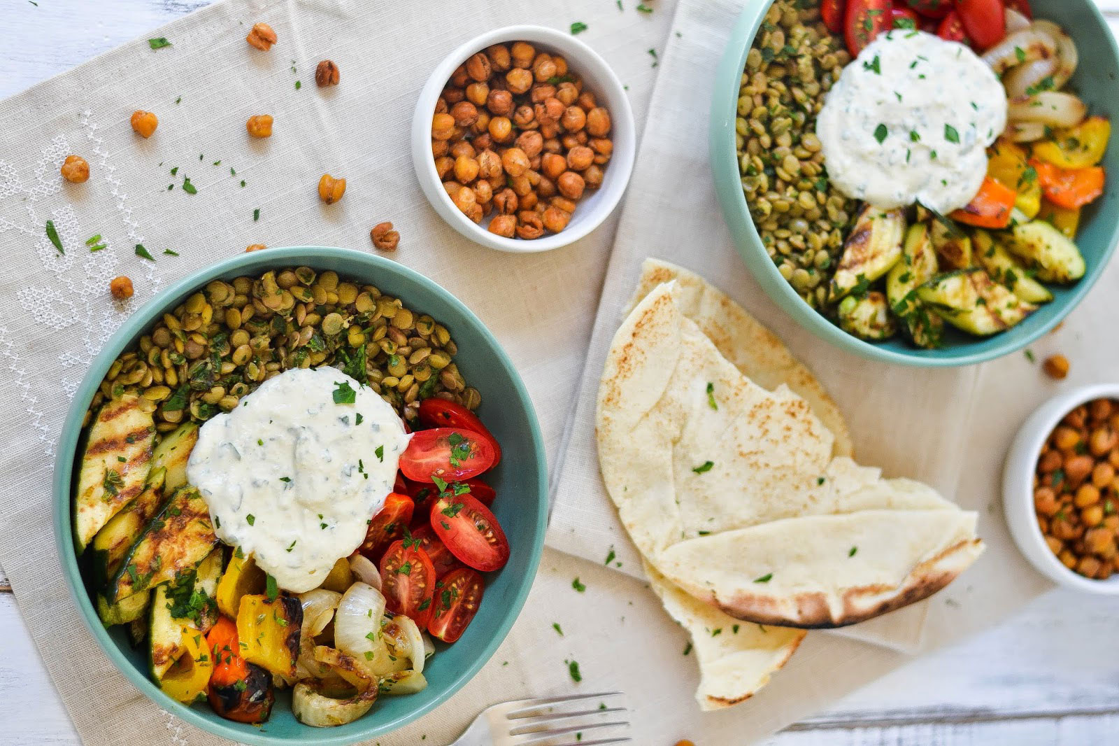 Middle Eastern Recipes Vegetarian
 Middle Eastern Grilled Ve able & Lentil Bowl Recipe