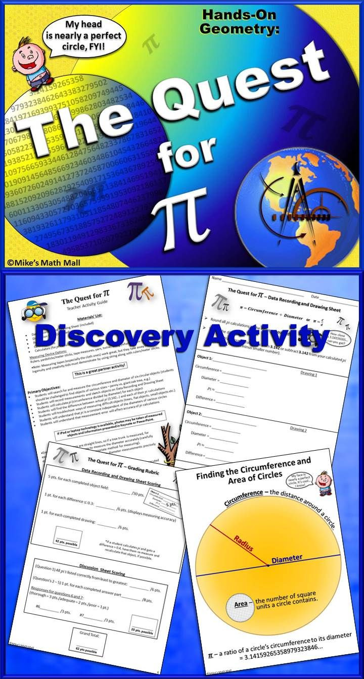 Middle School Pi Day Activities
 270 best math pi images on Pinterest
