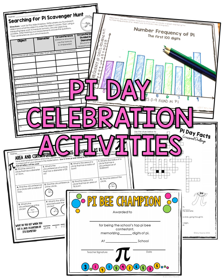 Middle School Pi Day Activities
 Pi Day Activities Bundle for Middle School Students