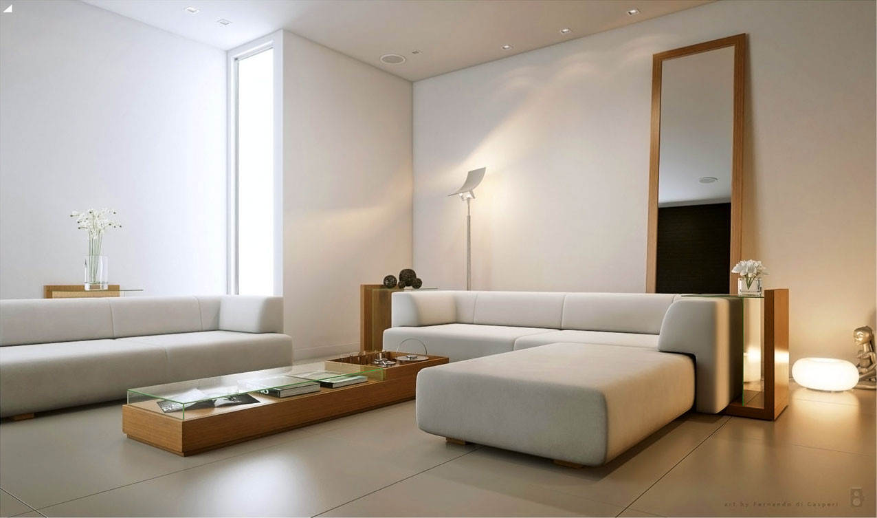Minimalist Design Living Room
 60 Top Modern and Minimalist Living Rooms For Your