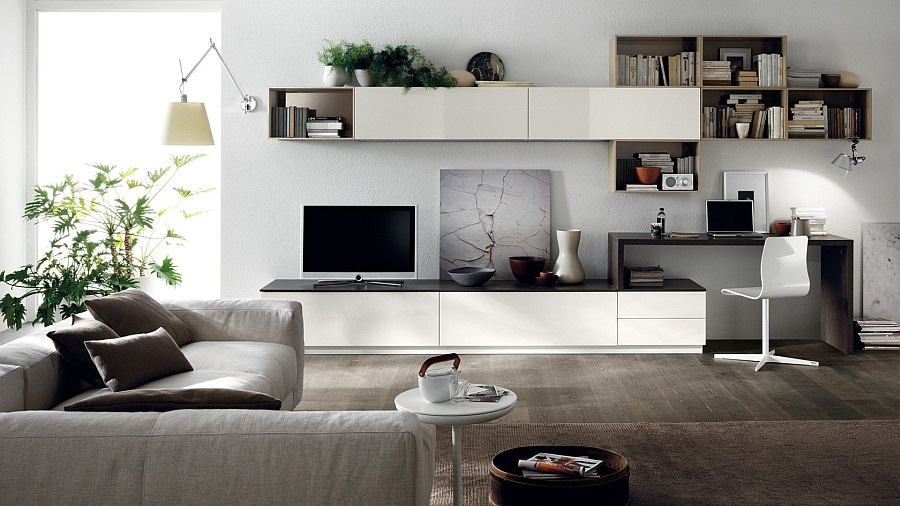 Minimalist Living Room Small Space
 Posh Minimalist Living Spaces Charm With Geometric Lines
