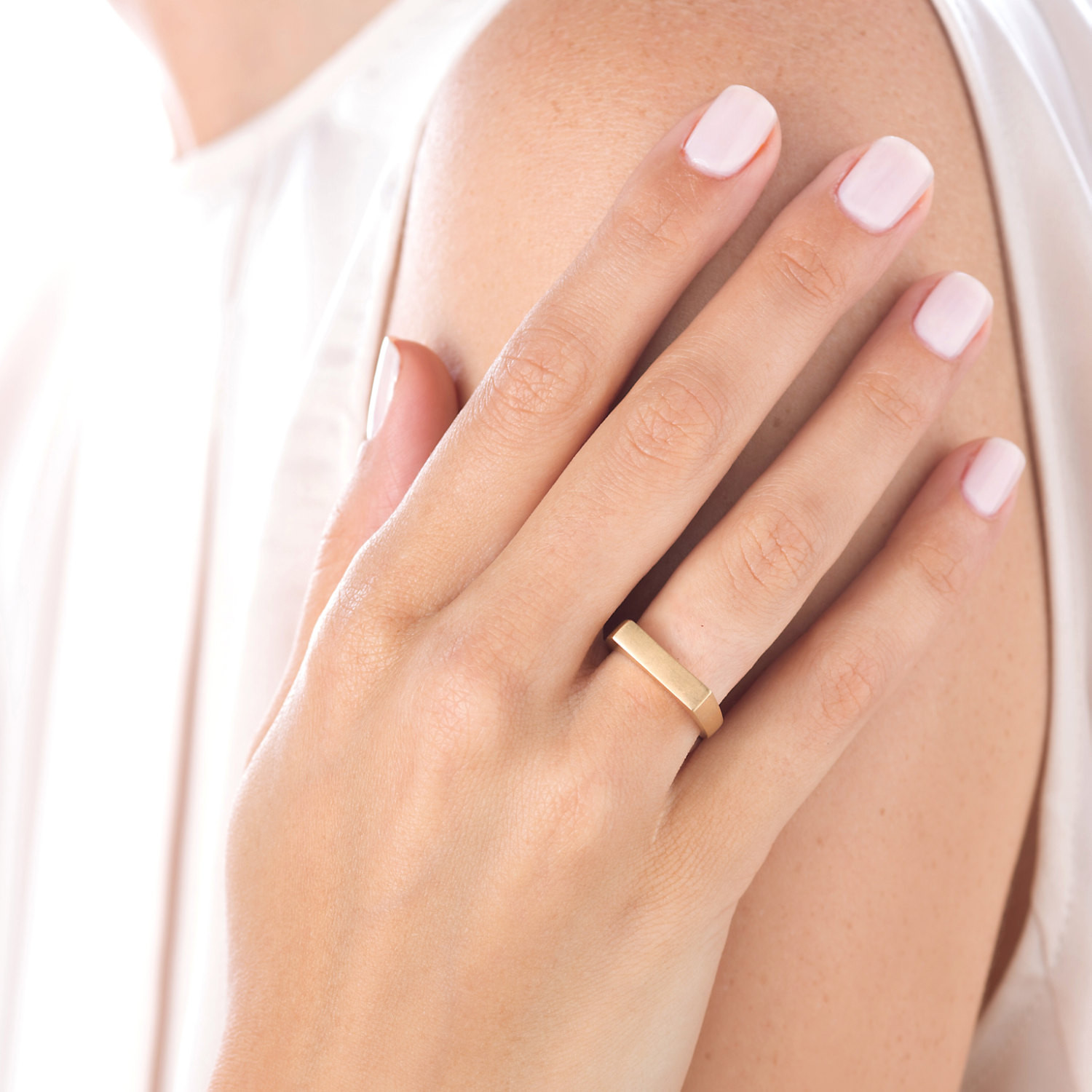 Minimalist Wedding Rings
 Thin Wedding Band Unique Engagement Ring Minimalist Gold