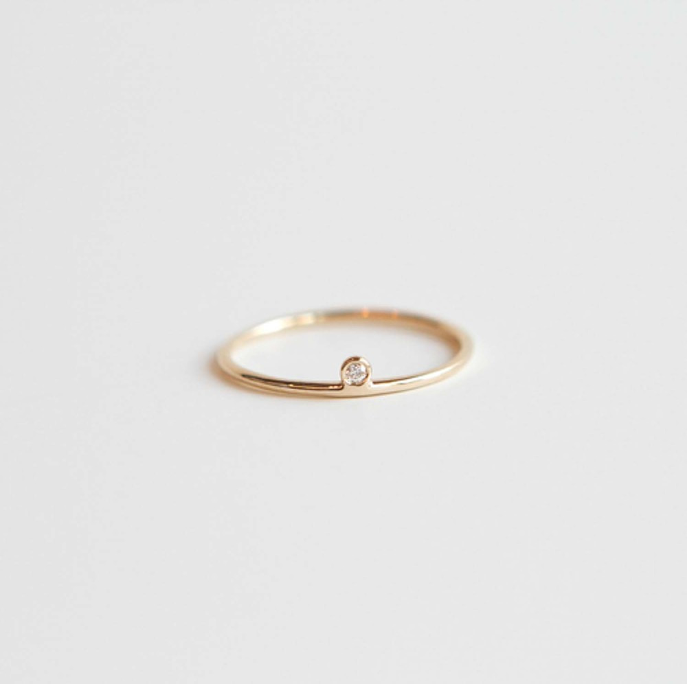 Minimalist Wedding Rings
 26 Pretty Minimalist Engagement Rings — the bohemian wedding