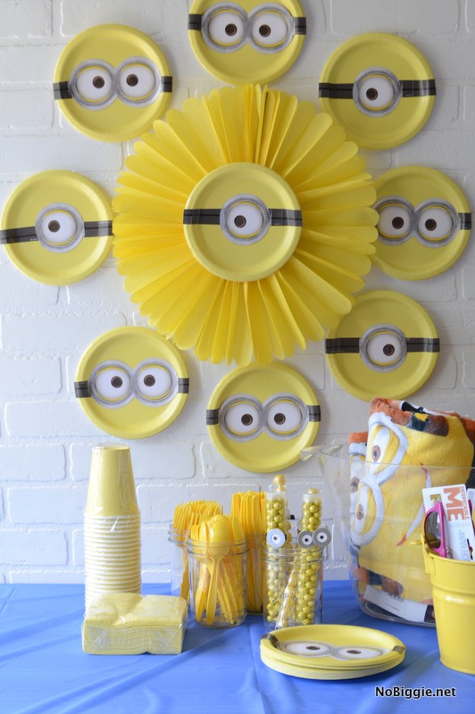 Minions Birthday Party Decorations
 Minions Party Ideas and decor NoBiggie