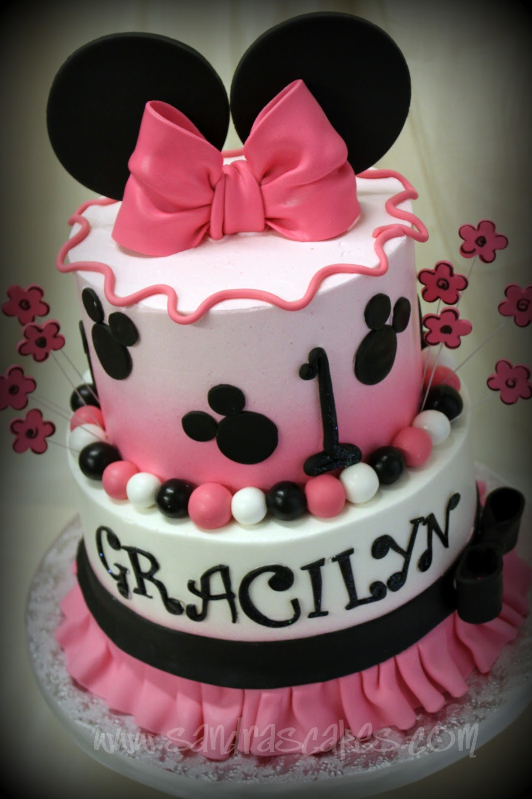 Minnie Birthday Cake
 Minnie Themed Birthday Cake