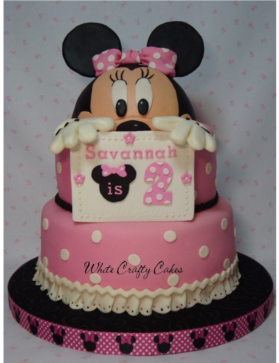 Minnie Birthday Cake
 Minnie Mouse Cake CakeCentral