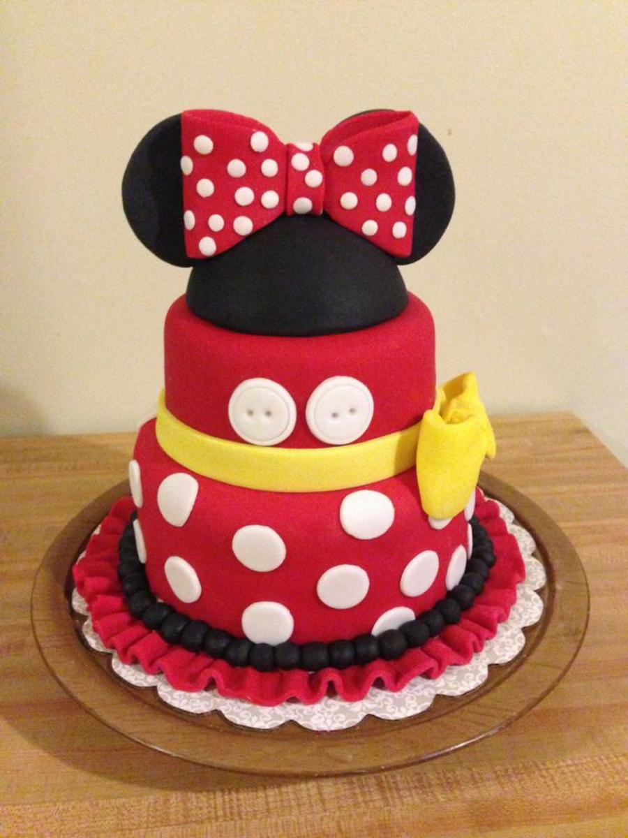 Minnie Birthday Cake
 Minnie Mouse Birthday Cake CakeCentral
