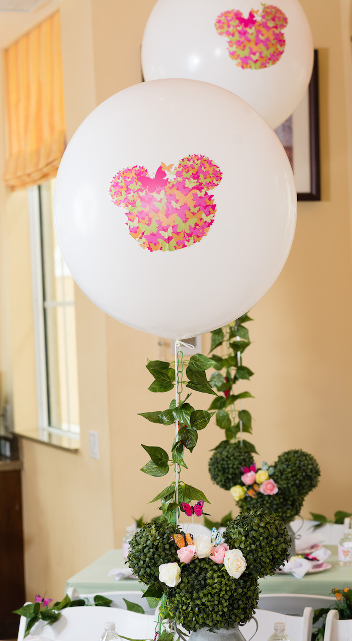 Minnie Mouse Backyard Party Ideas
 Kara s Party Ideas Minnie Mouse Inspired Butterfly Garden