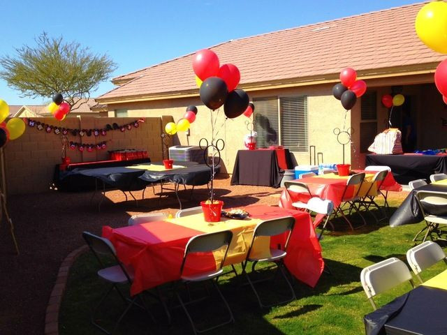 Minnie Mouse Backyard Party Ideas
 Mickey Mouse Birthday Party Ideas in 2019