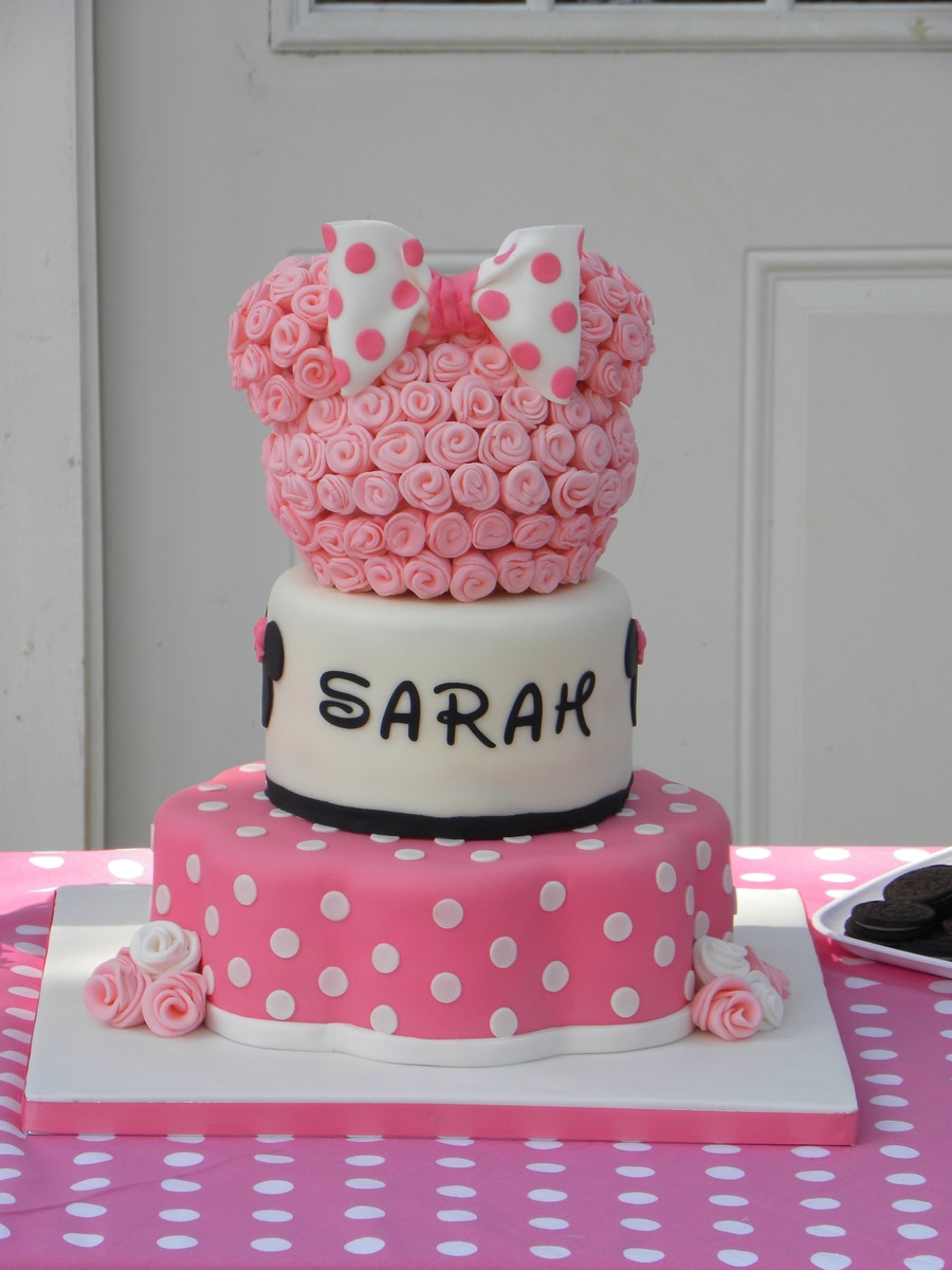 Minnie Mouse Birthday Cake Ideas
 Minnie Mouse Birthday Cake CakeCentral
