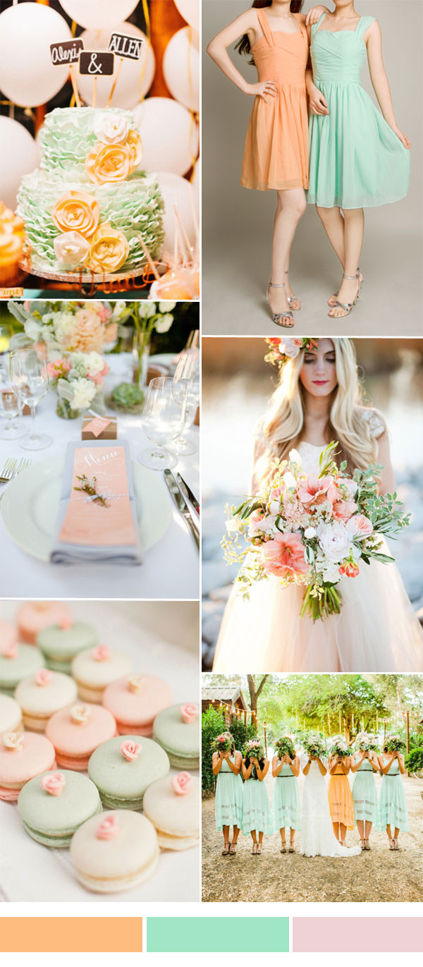 Mint Wedding Colors
 25 Hot Wedding Color bination Ideas 2016 2017 and