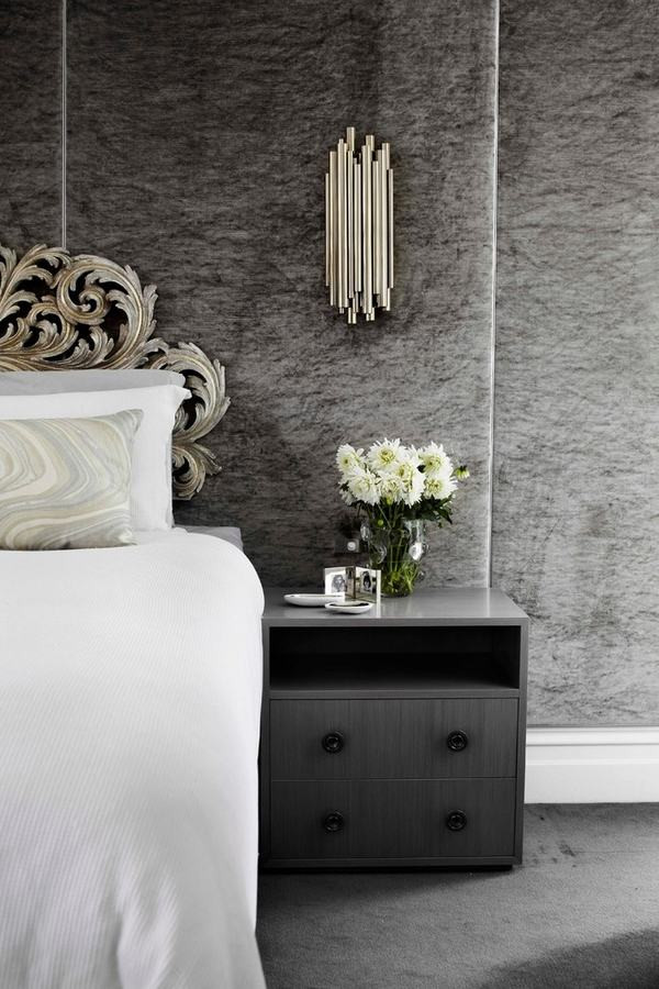 Modern Bedroom Sconces
 Contemporary wall sconces in the interior design