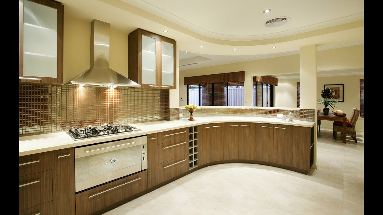 Modern Cabinets Kitchen
 Modern Kitchen Design Ideas With Wooden Cabinets Plan n