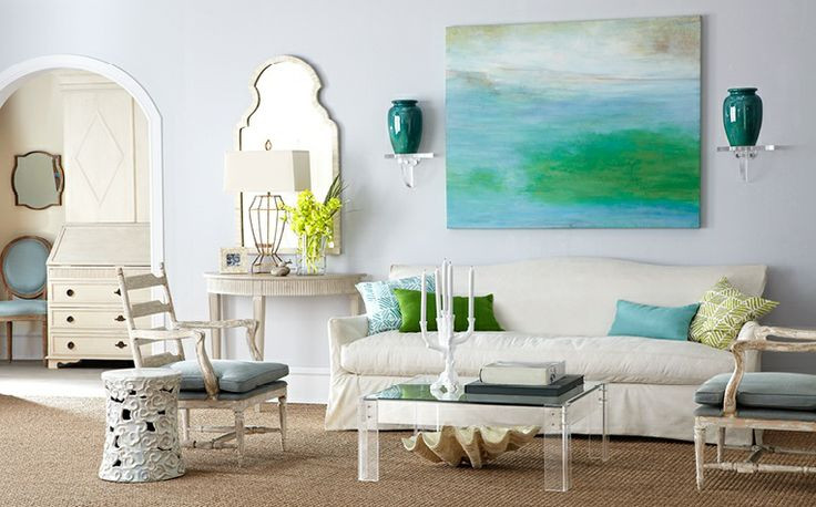 Modern Coastal Living Room
 Pinning For The Weekend