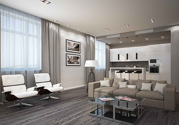 Modern Grey Living Room Ideas
 15 Modern White and Gray Living Room Ideas