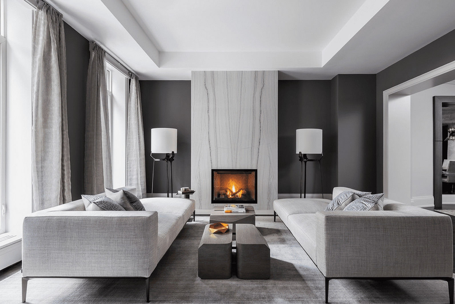 Modern Grey Living Room Ideas
 21 Modern Living Room Design Ideas
