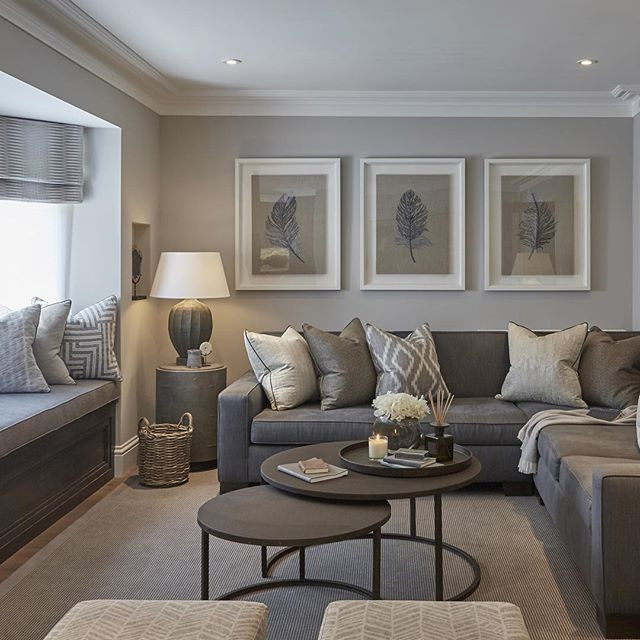 Modern Grey Living Room Ideas
 CONTEMPORARY LIVING ROOM Grey Living Room