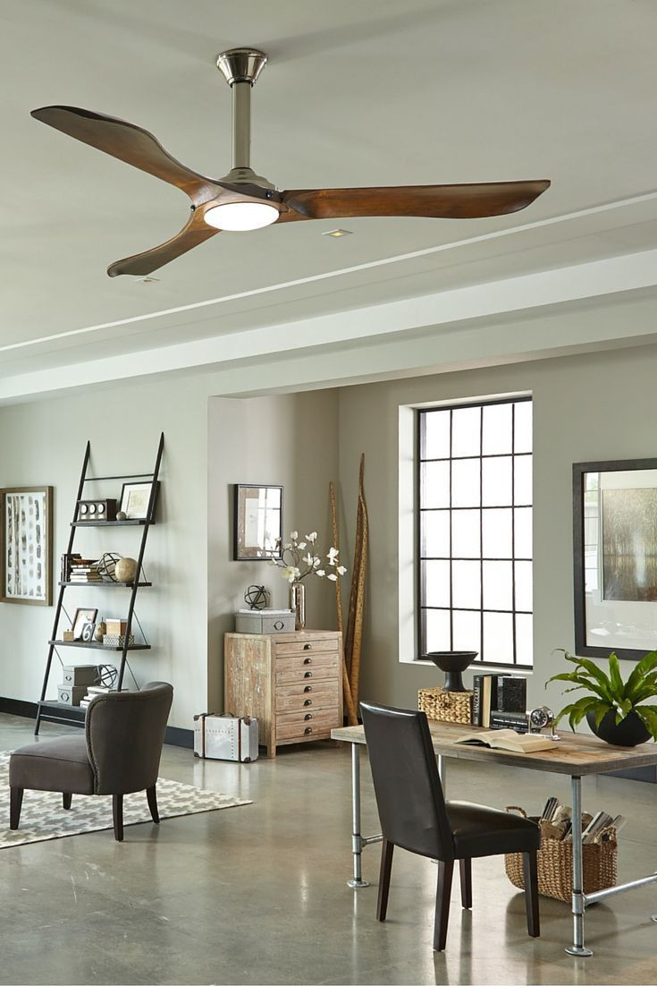 Modern Living Room Ceiling Fan
 With a clean modern aesthetic and Hand Carved Balsa Wood