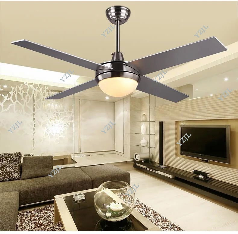 Modern Living Room Ceiling Fan
 48inch ceiling fans single light simple LED modern