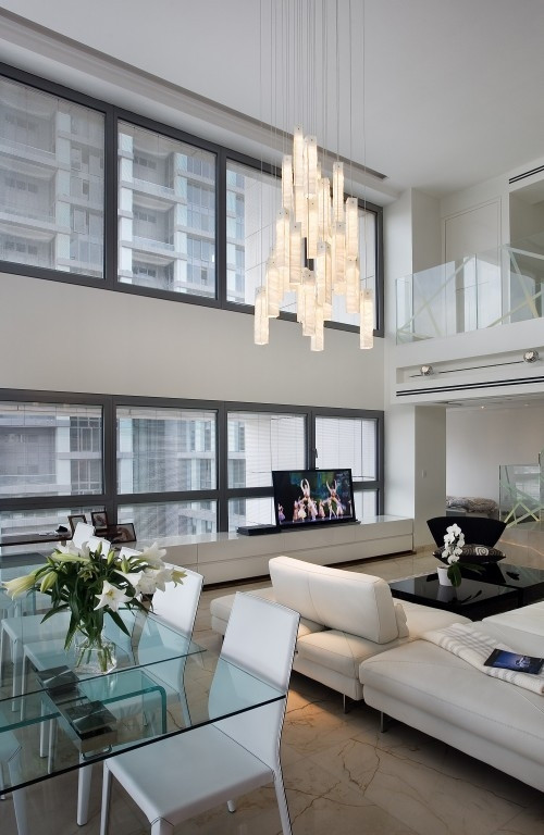 Modern Living Room Chandelier
 Modern Luxury Living Rooms Ideas Decoholic