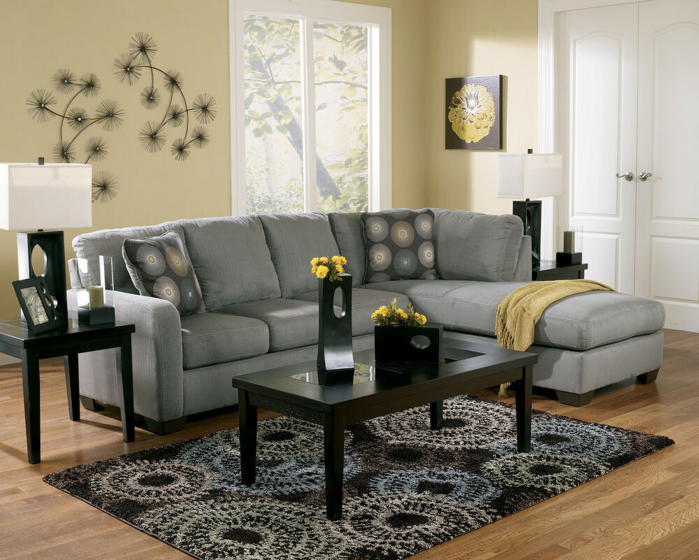 Modern Living Room Couch
 CONTEMPORARY CHARCOAL SECTIONAL MODERN COUCH LIVING ROOM