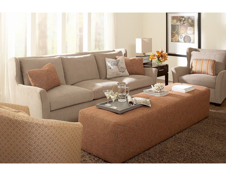 Modern Living Room Couch
 Modern Furniture Havertys Contemporary Living Room Design