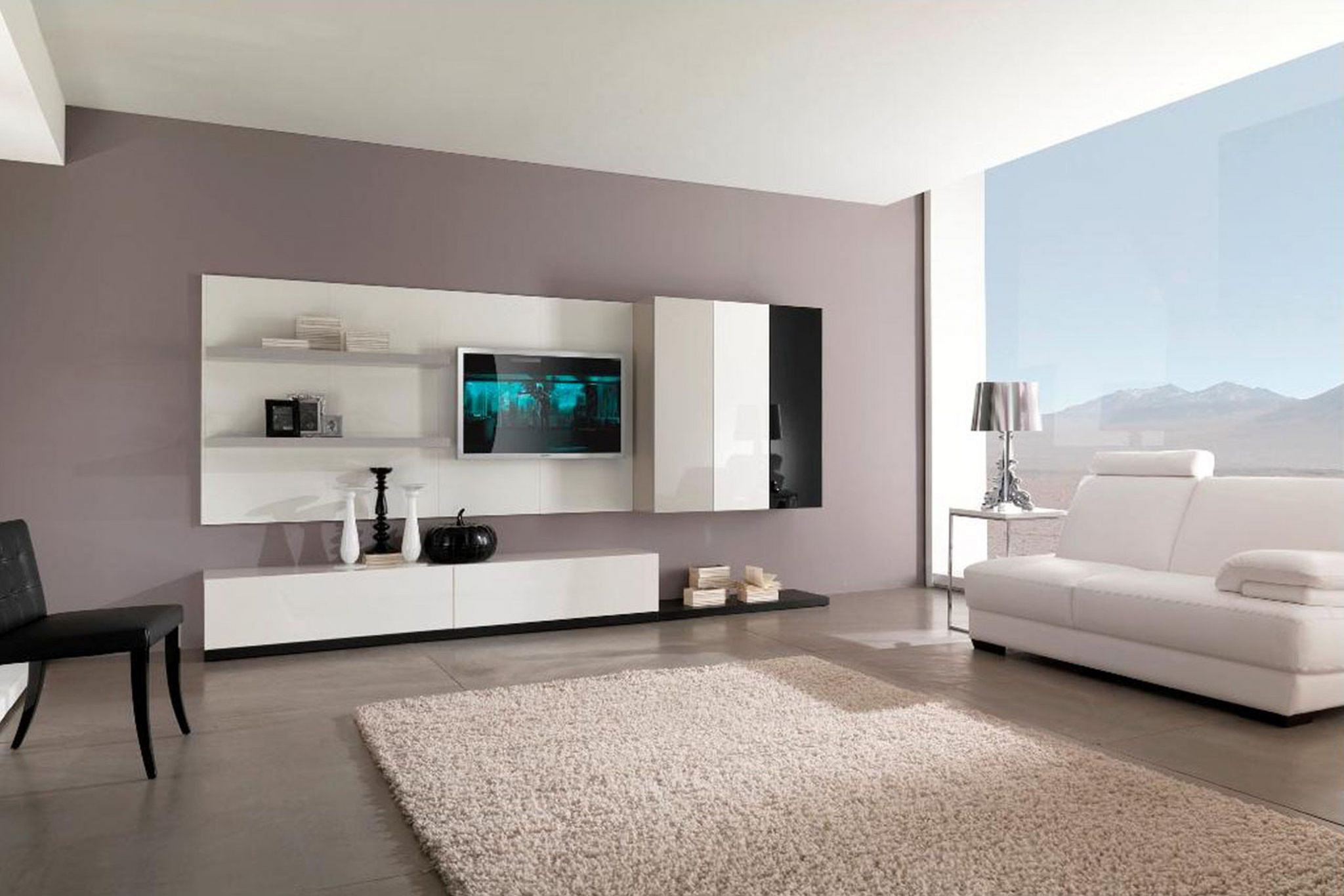 Modern Living Room Paint Colours
 Paint Ideas for Living Room with Narrow Space TheyDesign