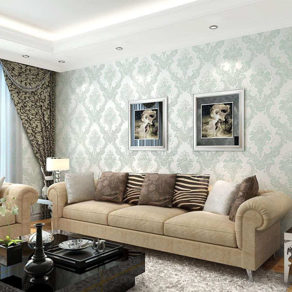 Modern Living Room Wallpaper
 48 Qualified Wallpaper and Paint Ideas Living Room Ub