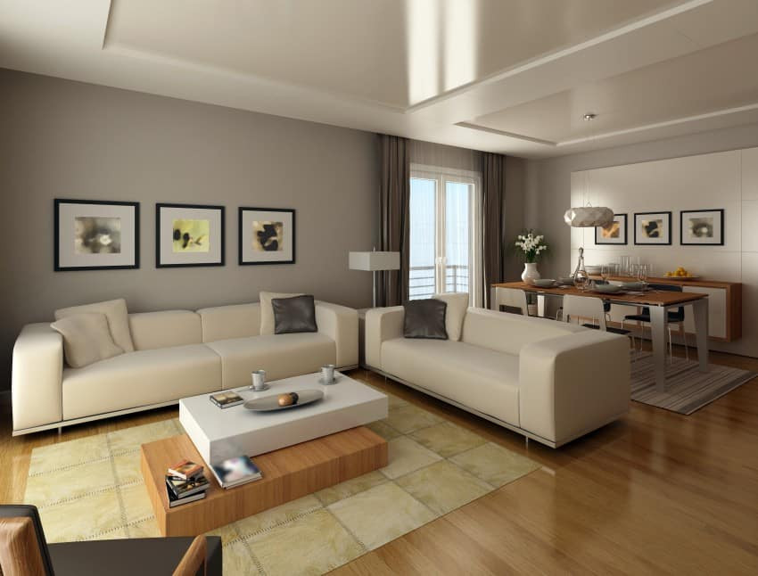 Modern Look Living Room
 Living Room Home Design Ideas Image Gallery