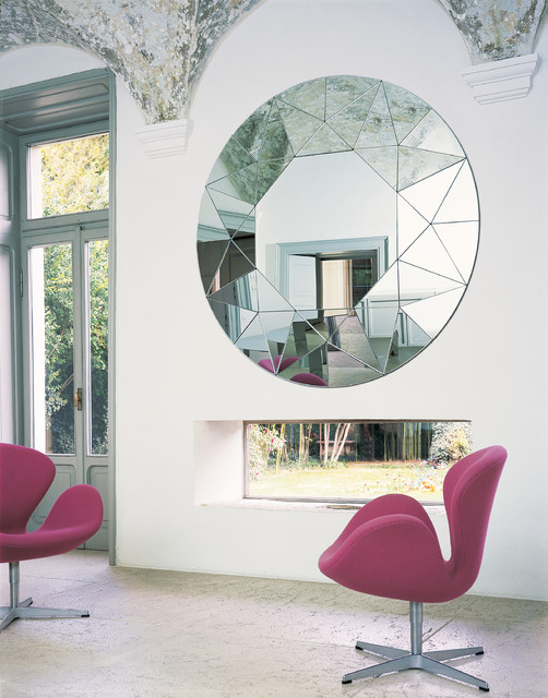 Modern Mirrors For Living Room
 Mirror Modern Living Room Philadelphia by usona