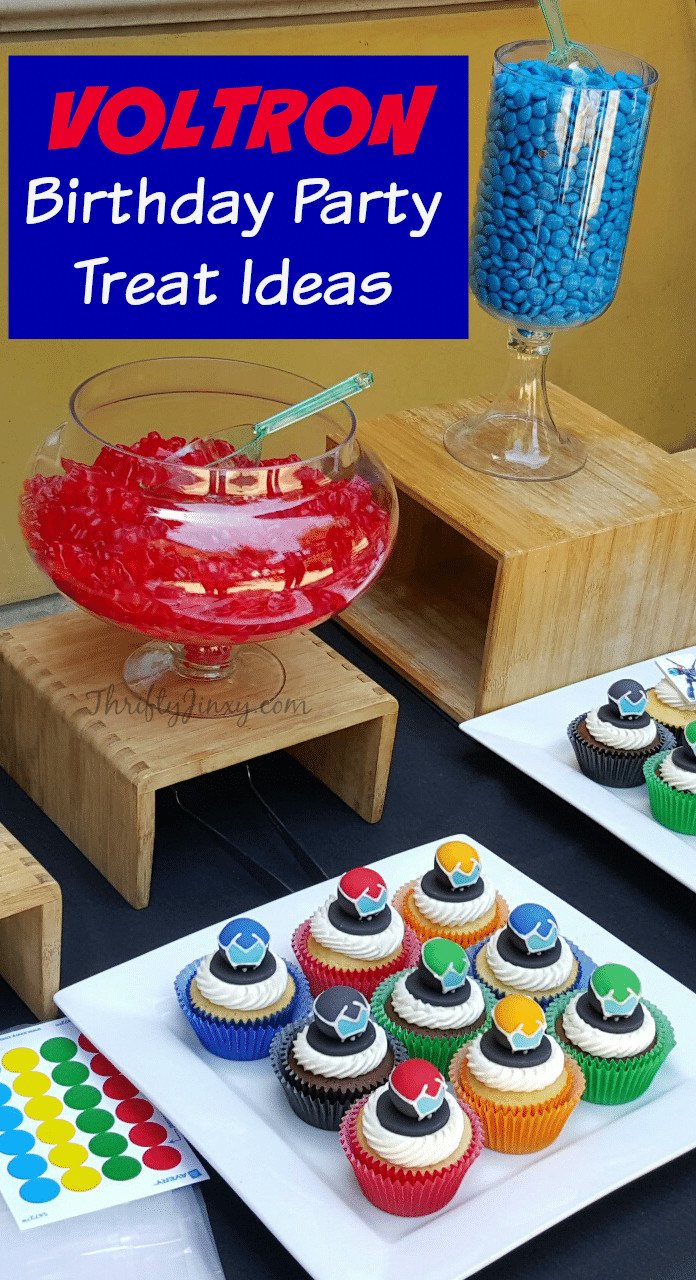 Mom'S Birthday Gift Ideas
 Voltron Birthday Party Treat Ideas with Cupcake Tutorial