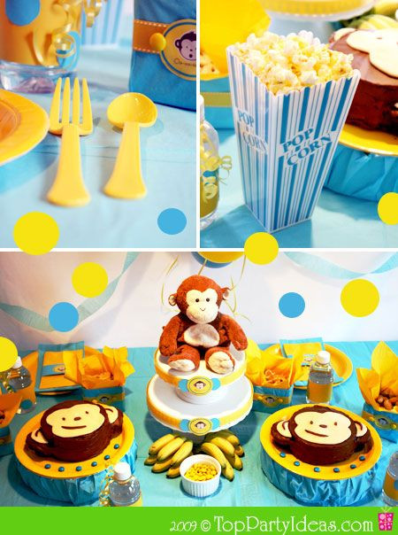 Monkey Birthday Decorations
 64 best Monkeys Banana And Palm Trees images on Pinterest