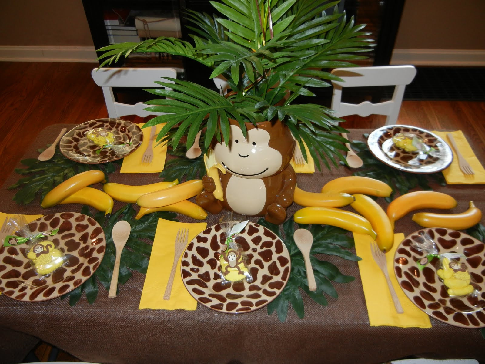 Monkey Birthday Decorations
 Setting the Mood May 2011