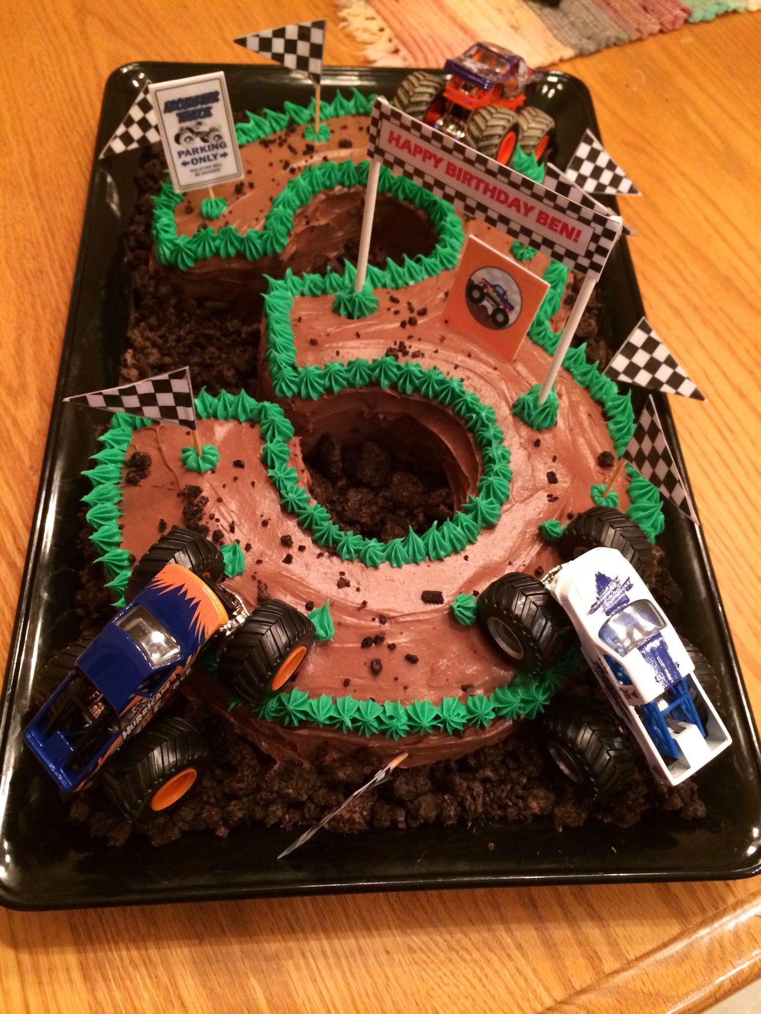Monster Truck Birthday Cakes
 Monster truck cake made by Amy Volby Cakes