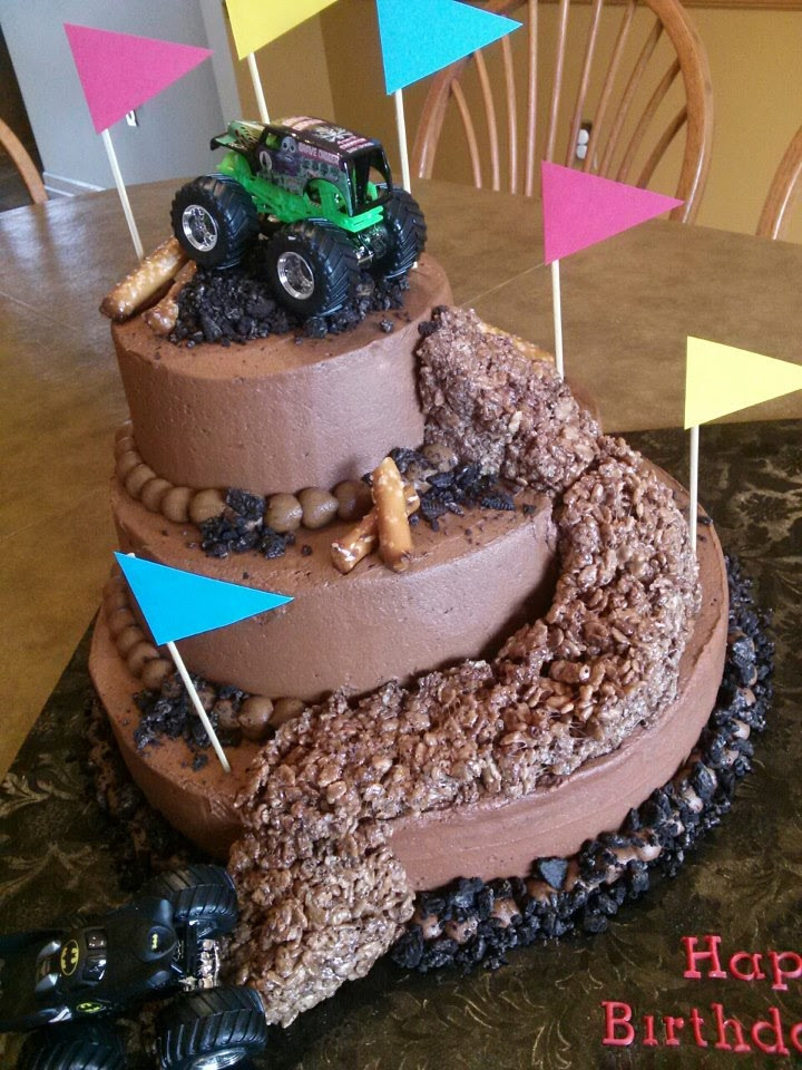 Monster Truck Birthday Cakes
 Simply Sweet Monster Truck Cake