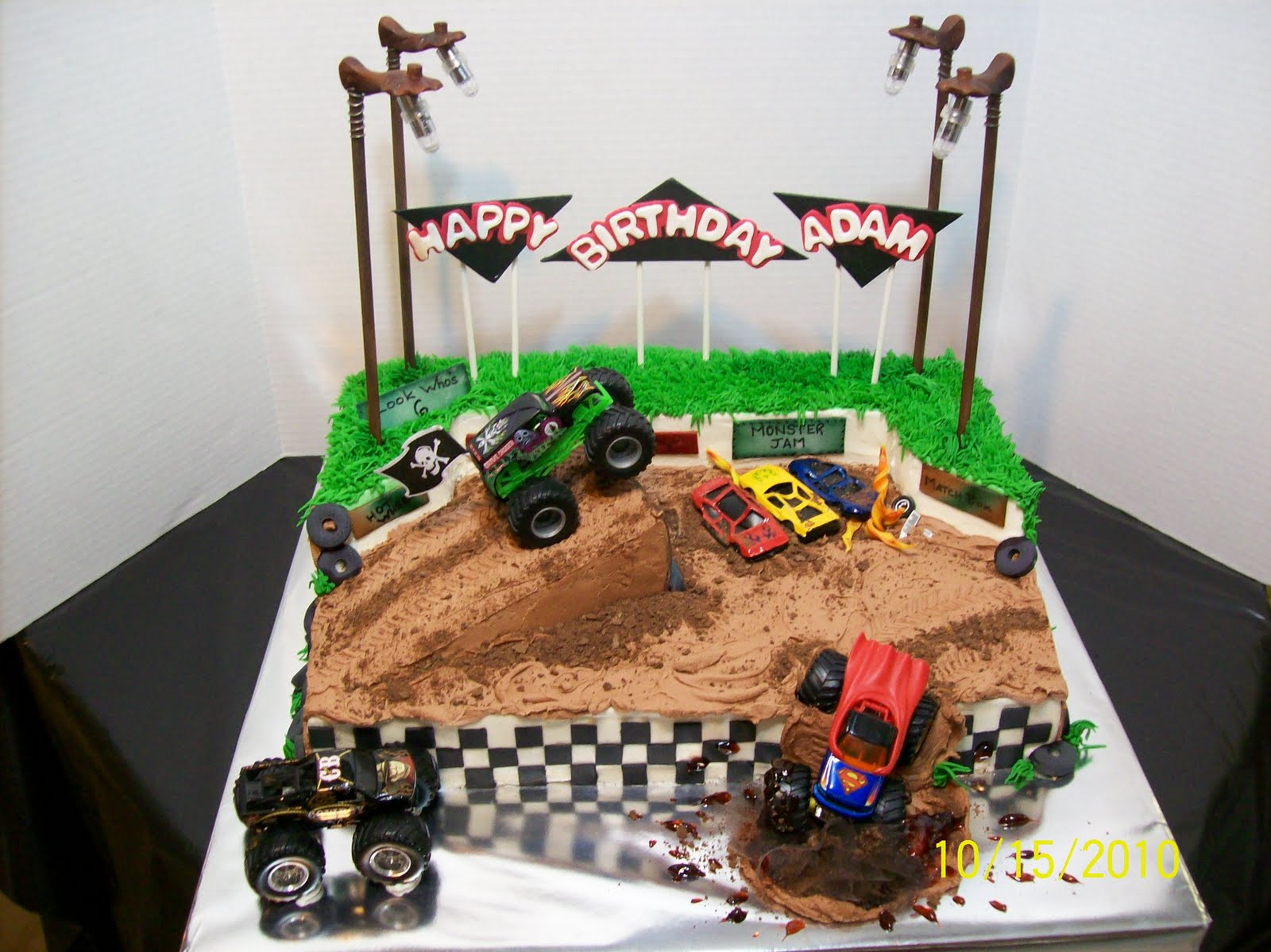 Monster Truck Birthday Cakes
 Cakes By Chris Grave Digger Monster Truck