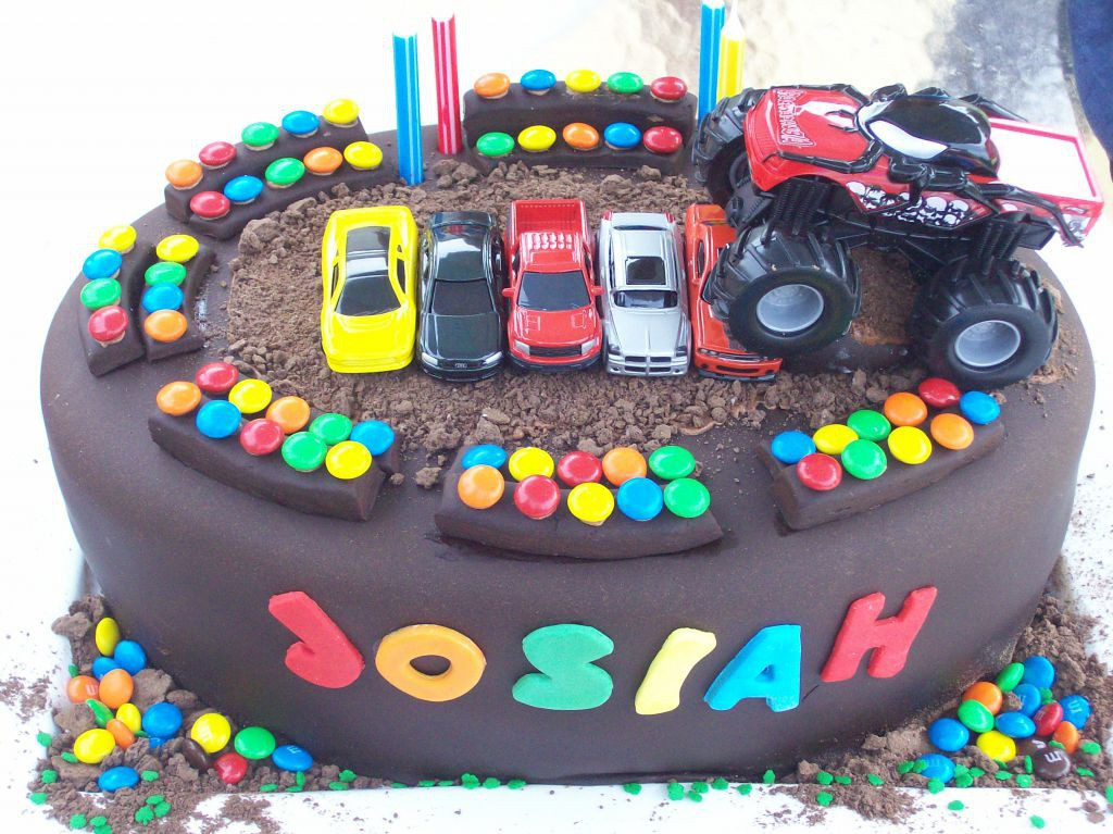 Monster Truck Birthday Cakes
 D I Y Monster Jam