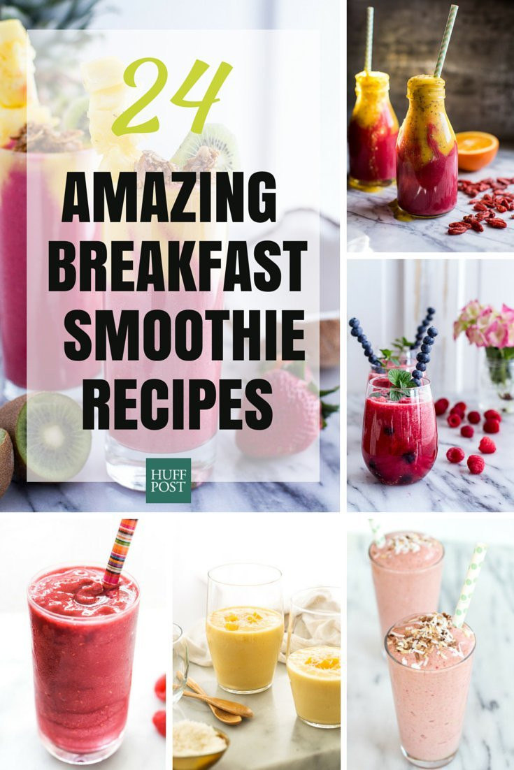 Morning Smoothie Recipes
 Breakfast Smoothie Recipes That ll Rev Up Your Morning
