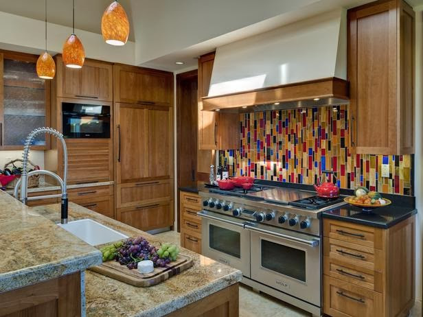 Mosaic Kitchen Backsplash Ideas
 Modern Furniture 2014 Colorful Kitchen Backsplashes Ideas