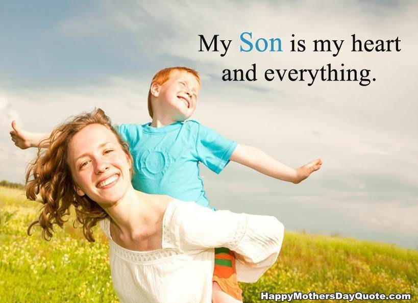 Mother And Son Bonding Quotes
 Mother And Son Quotes Inspirational List of Mother Son