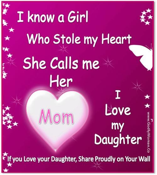 Mother Daughter Love Quotes
 Thinking You Daughter Quotes QuotesGram