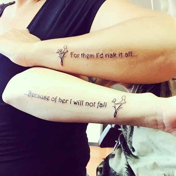 Mother Daughter Quote Tattoos
 125 Popular Mother Daughter Tattoo Design Ideas Wild