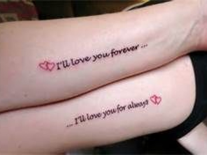 Mother Daughter Quote Tattoos
 40 ADORABLE MOTHER DAUGHTER TATTOO INSPIRATIONS