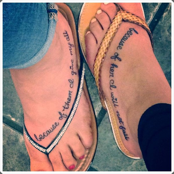 Mother Daughter Quote Tattoos
 50 Truly Touching Mother Daughter Tattoo Designs