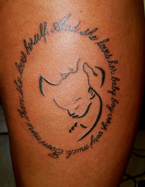 Mother Daughter Quotes For Tattoos
 Mother Tattoo Quotes QuotesGram