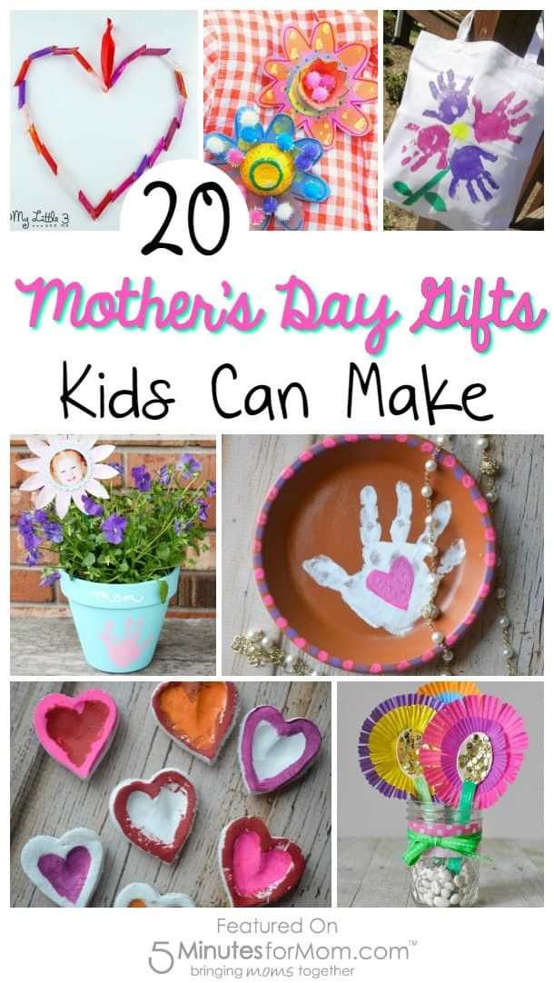Mother Days Gift Ideas To Make
 20 Mother s Day Gifts Kids Can Make