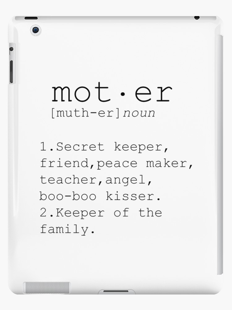 Mother Definition Quote
 Son And Mom Quotes