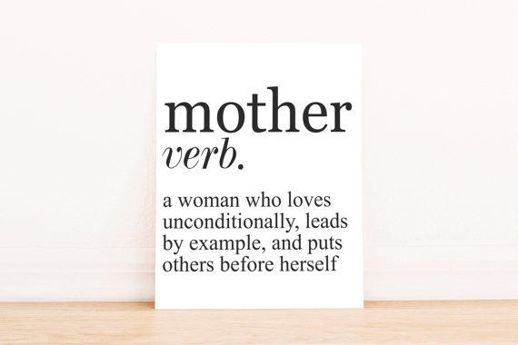 Mother Definition Quote
 PRINTABLE Art Mother Definition Mothers from