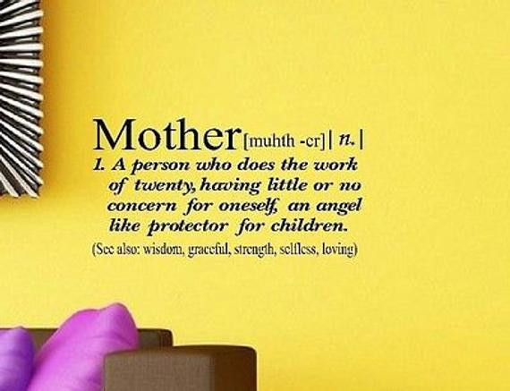 Mother Definition Quote
 Items similar to Mother Dictionary Definition Protector